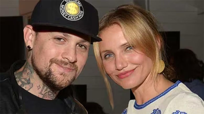 Cameron Diaz, y su esposo, el guitarrista de la banda Good Charlotte, Benji Madden