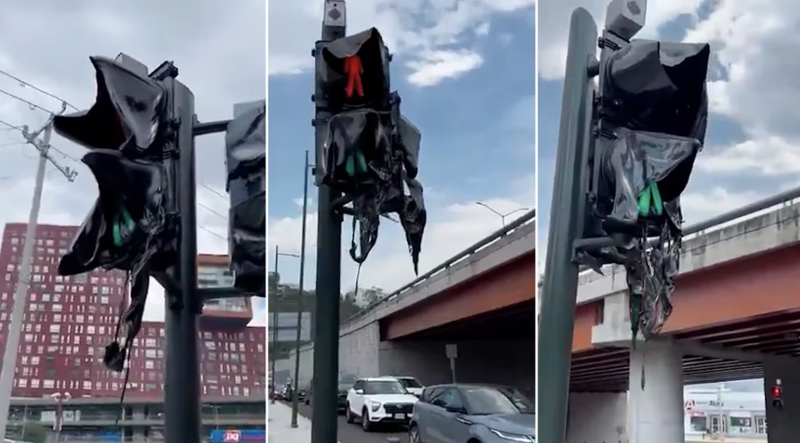 ¿Se derritieron los semáforos en Monterrey? Autoridades aclaran imagen viral en plena ola de calor Captura-de-Pantalla-2024-05-11-a-las-22.33.57