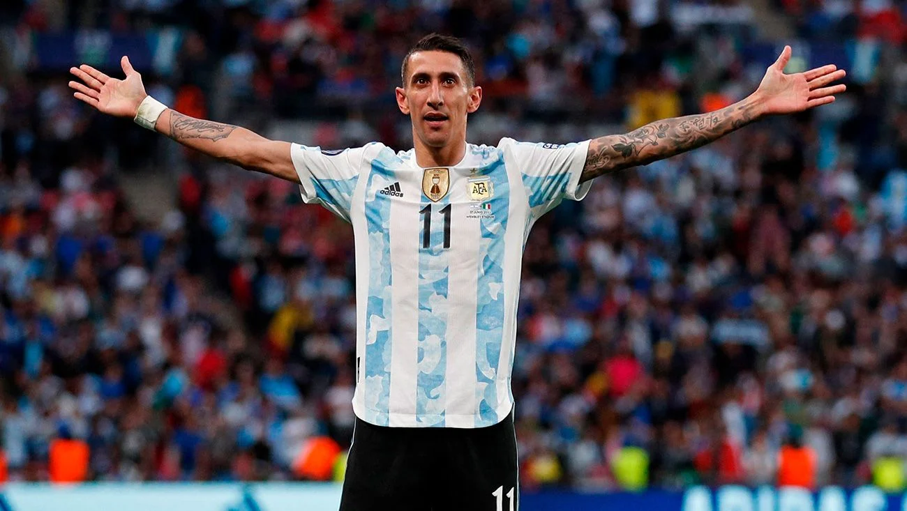 Ángel Di María Podría Tener un Homenaje Especial en el Partido de Argentina Ante Chile por Eliminatorias ngel-di-maria-celebrando-un-gol-con-argentina
