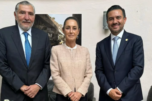 Miguel Ángel Yunes Márquez se reúne con Sheinbaum tras votar a favor de la reforma judicial Imagen página web