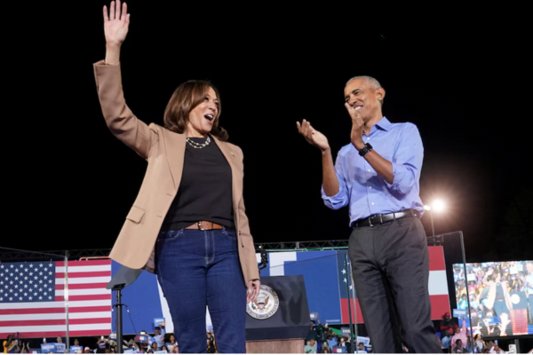 Kamala Harris se fortalece en Atlanta con el apoyo de Obama y estrellas del espectáculo Imagen página web