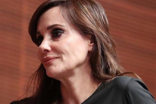 Lilly Téllez critica a Claudia Sheinbaum por besar la mano de Manuel Velasco en la Cámara de Diputados Imagen página web