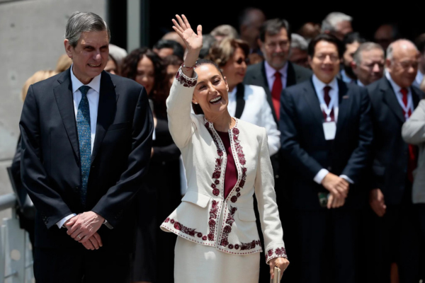 Claudia Sheinbaum asume la presidencia entre discursos diversos de las fracciones parlamentarias Imagen página web