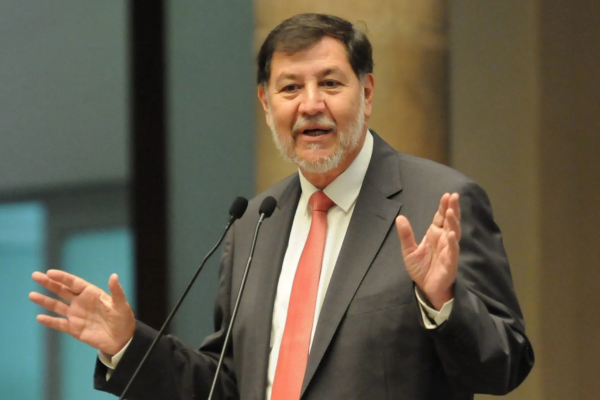 Noroña responde: "El Golfo de México seguirá siendo Golfo de México" Imagen página web