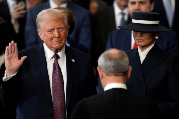 Donald Trump jura como el presidente número 47 de EE.UU. en una ceremonia histórica Imagen página web