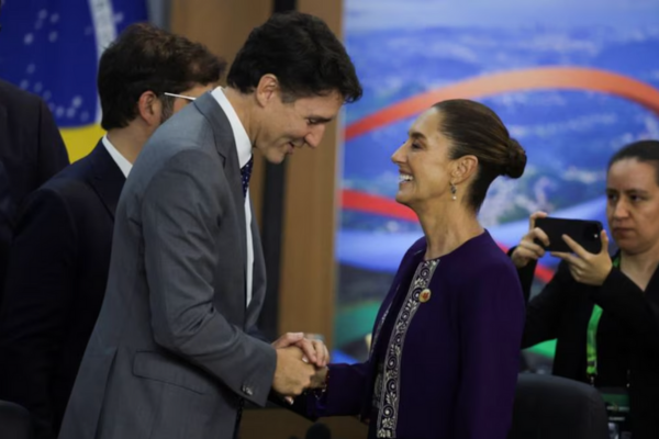 Trudeau y Sheinbaum buscan soluciones ante crisis arancelaria impuesta por EE.UU. Imagen página web (1)