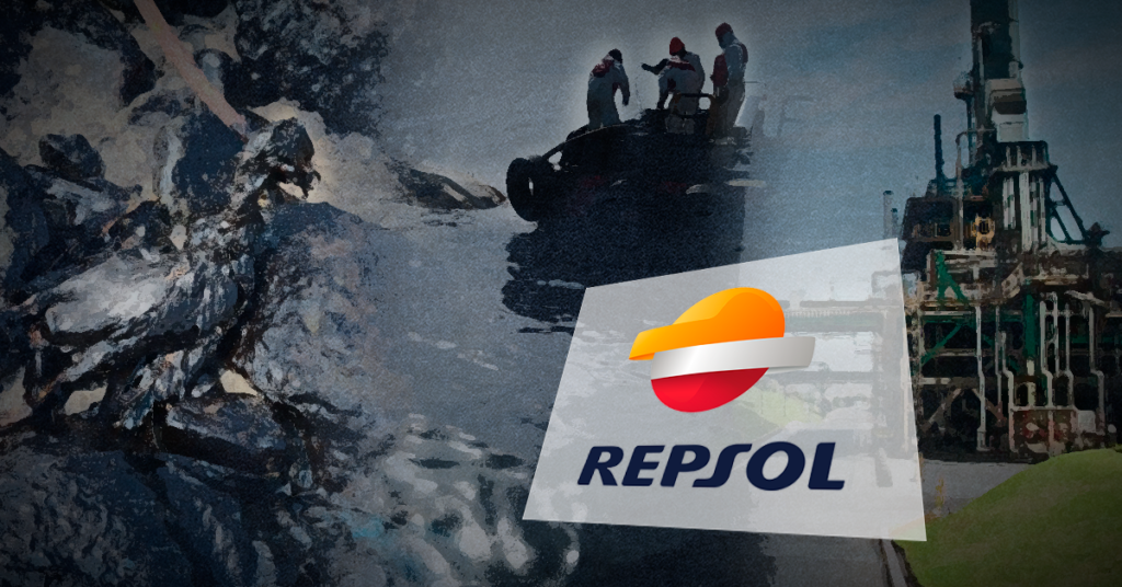 Refinería de Repsol afectada por aranceles al petróleo venezolano.
