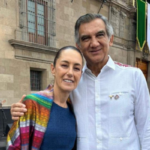 Américo Villarreal y Claudia Sheinbaum