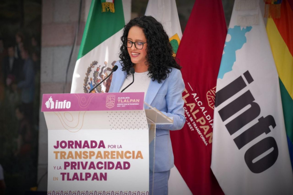 Reconocen a Tlalpan por cumplimiento total en transparencia Gaby Osorio, alcaldesa de Tlalpan