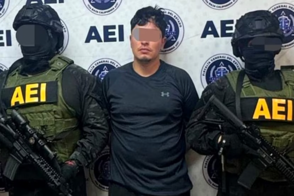 Capturan en Tijuana a prófugo acusado de doble homicidio Imagen página web