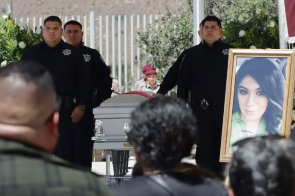 Agente Abigail Esparza Reyes, víctima del homicida César Moisés Hernández