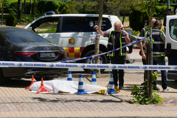 Lugar del asesinato de Andriy Portnov en Pozuelo de Alarcón