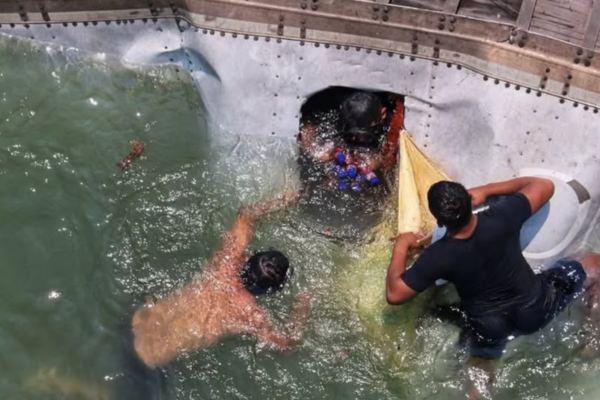 Tragedia y rapiña en Tabasco: tráiler cae al río Samaria Imagen página web