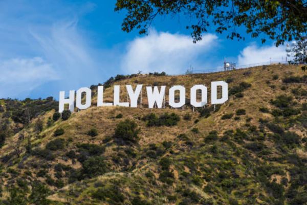Letrero de Hollywood en Los Ángeles, California
