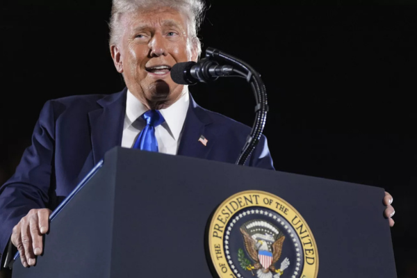 El presidente de Estados Unidos, Donald Trump