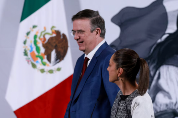 Marcelo Ebrard y Claudia Sheinbaum