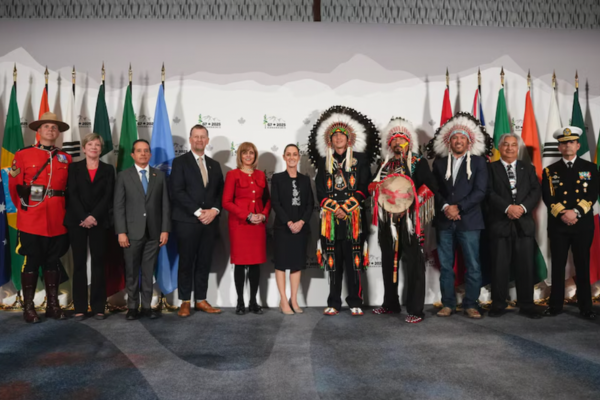 La presidenta ya se encuentra en Canadá