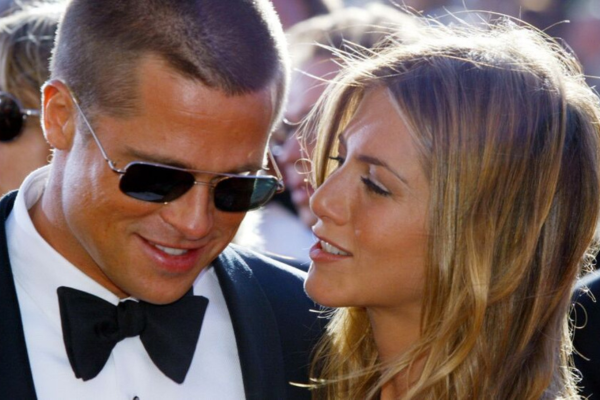 Jennifer Aniston y Brad Pitt