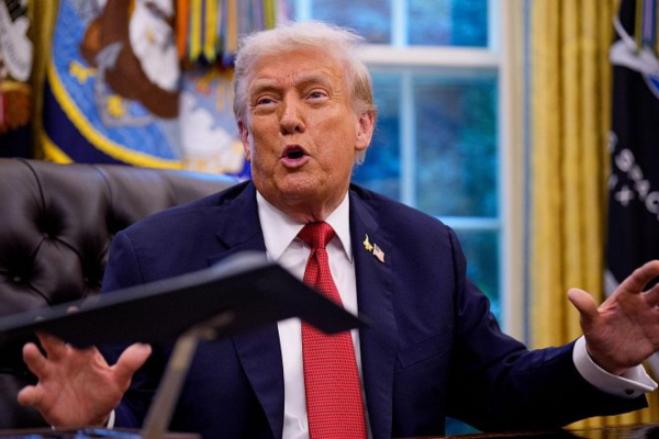 Donald Trump, presidente de Estados Unidos