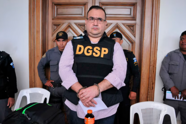 Javier Duarte, exgobernador de Veracruz