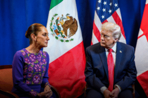 Donald Trump y Claudia Sheinbaum