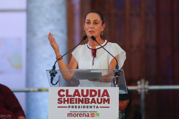 Claudia Sheinbaum, presidenta de México