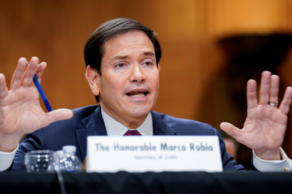 El secretario de Estado de Estados Unidos, Marco Rubio