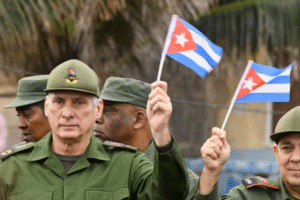 El dicator de Cuba, Miguel Díaz-Canel