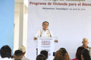 Entrega de viviendas a pescadores en Tamaulipas