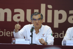 Américo Villarreal, gobernador de Tamaulipas.
