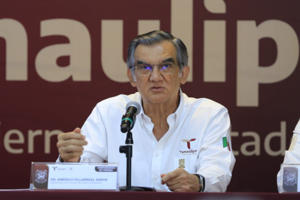 Américo Villarreal, gobernador de Tamaulipas.