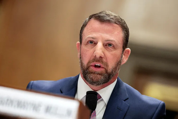 Markwayne Mullin, secretario de Seguridad de Estados Unidos