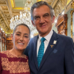 Américo Villarreal y Claudia Sheinbaum