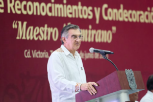 Américo Villarreal, gobernador de Tamaulipas.