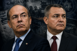 Felipe Calderón y Genaro García Luna 