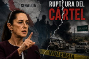 Sheinbaum atribuye violencia en Sinaloa a ruptura del cártel