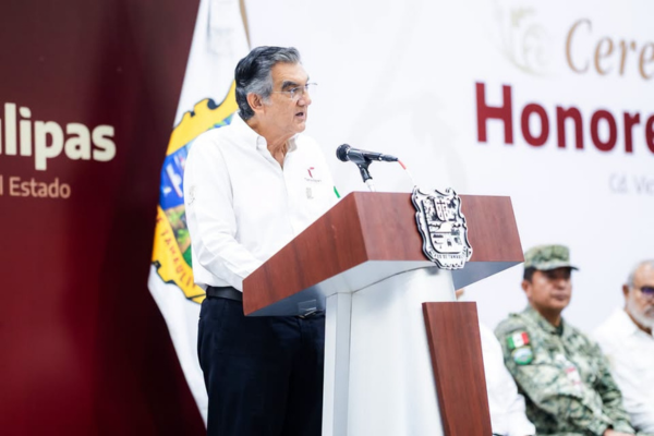 Américo Villarreal, gobernador de Tamaulipas.