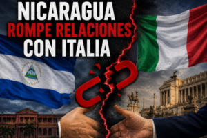 Nicaragua rompe relaciones con Italia