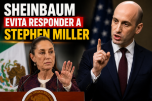 Sheinbaum evita responder a Stephen Miller