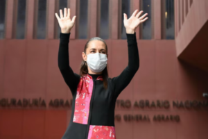 Sheinbaum inaugura centro agrario en privado