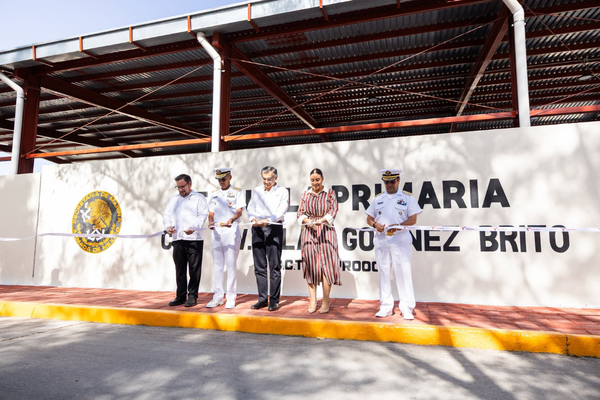 Américo Villarreal inaugura primaria en La Pesca