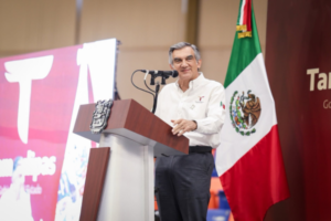 Américo Villarreal, gobernador de Tamaulipas.