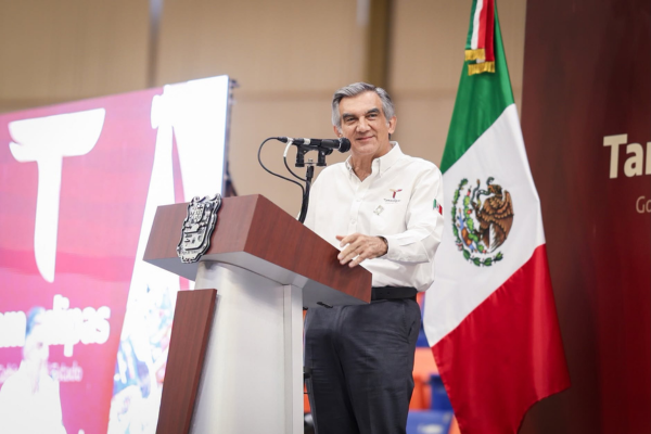 Américo Villarreal, gobernador de Tamaulipas.