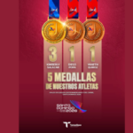 Tamaulipas celebra 5 medallas en Juegos Centroamericanos Imagen página web