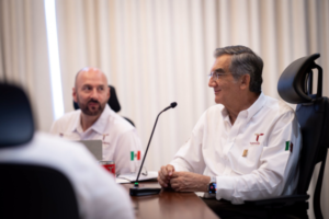 Américo Villarreal, gobernador de Tamaulipas.