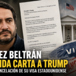 Andy López Beltrán manda carta a Trump por su visa Imagen página web