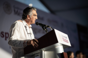 Américo Villarreal, gobernador de Tamaulipas.