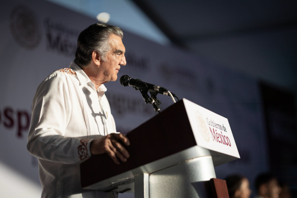Américo Villarreal, gobernador de Tamaulipas.