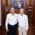 Américo Villarreal refuerza unidad con Gómez Leal Imagen página web