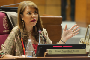 La senadora que insultó a Mbappé quiere ser candidata a la Presidencia de Paraguay